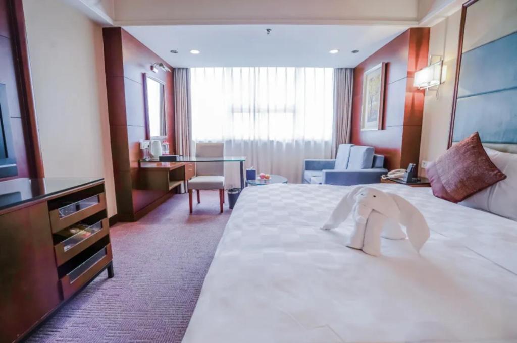 Linyi Blue Horizon Intenational Hotel Exterior foto