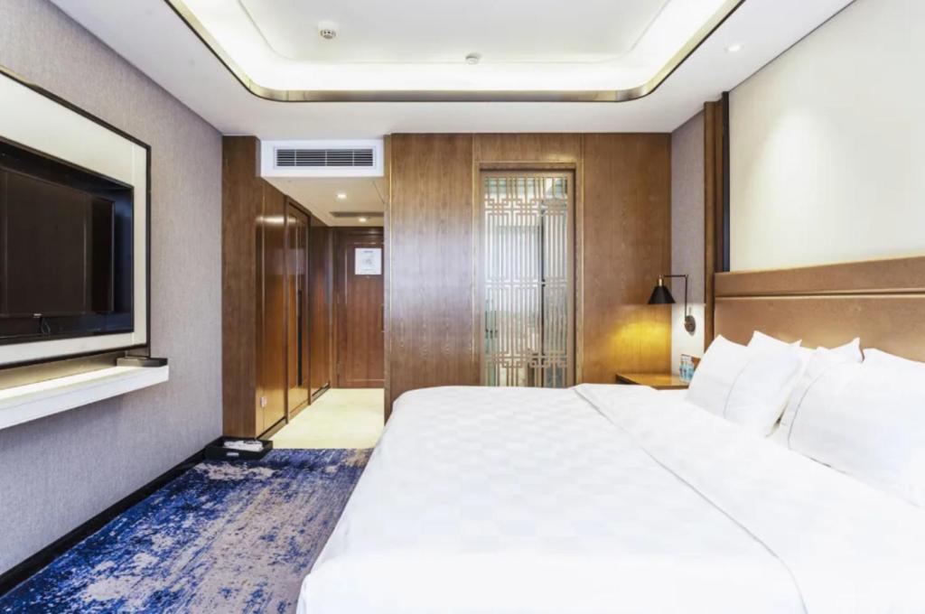 Linyi Blue Horizon Intenational Hotel Exterior foto